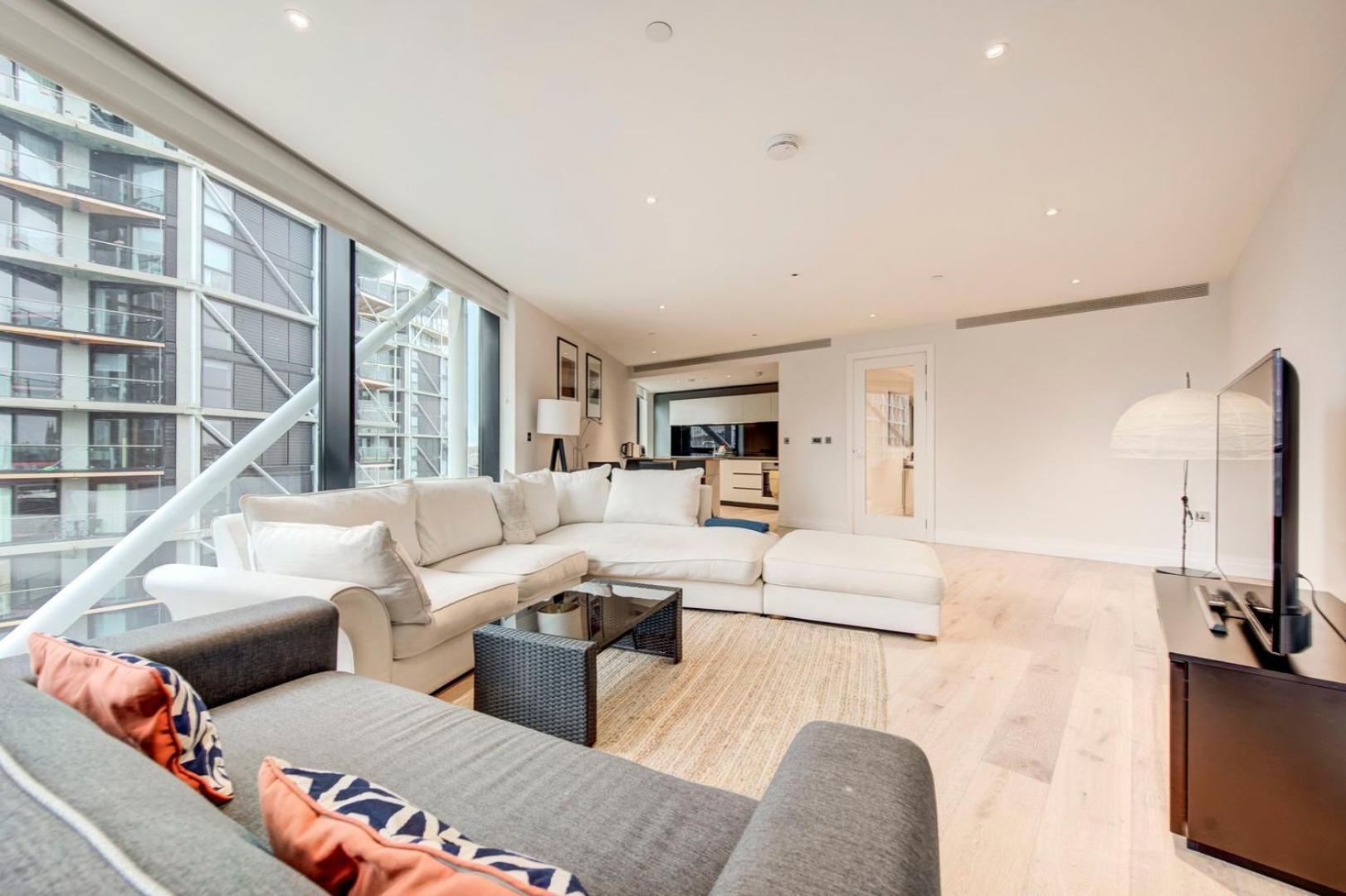 Guestready - A Prime Stay In Nine Elms London Eksteriør billede