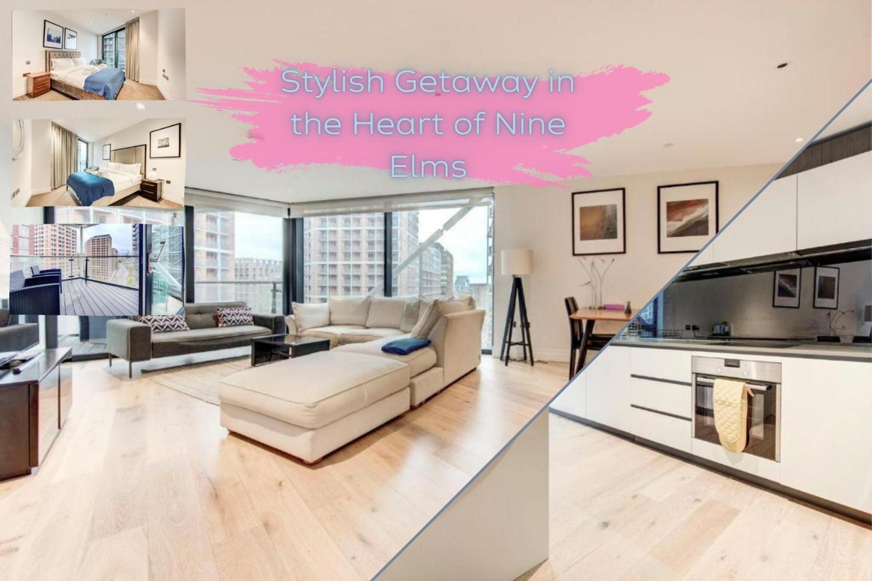 Guestready - A Prime Stay In Nine Elms London Eksteriør billede